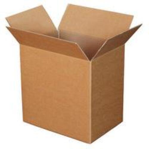 Corrugated Boards Packaging Box - Paper Material, Brown Color | Ideal for Apparel, Food, Gift & Crafts Packaging