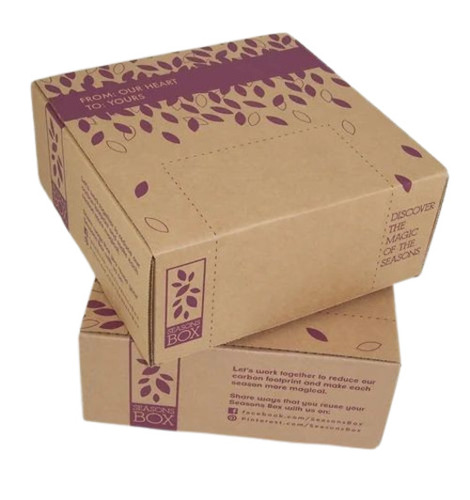 Custom Printed Corrugated Box