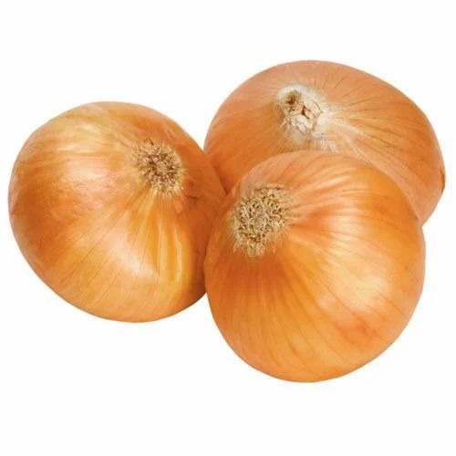 Fresh Yellow Onion - A Grade, Optimum Quality | Fresh Raw Vegetables, Common Shape, Ideal for Cooking, Packaged in Gunny Bag