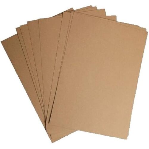 Kraft Papers - Bamboo Pulp, 150-200 GSM, Brown | Eco Friendly, Disposable, Plain Pattern, Anti Rust, Gravure Printing Compatible