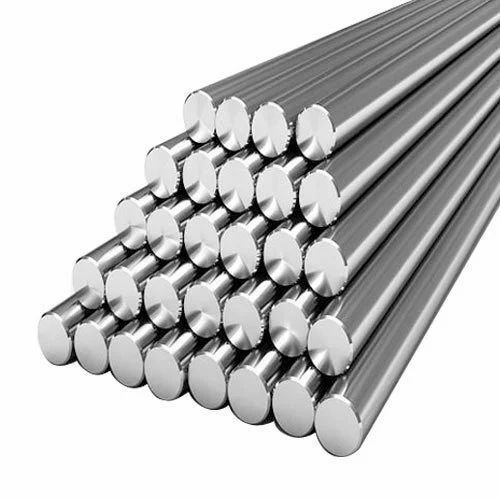 Metal Round Bar - Stainless Steel SS 410 Length 6 Meter Diameter 2-3 Inch Chrome Finish Industrial Application Polished Surface