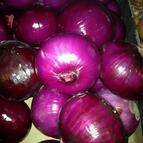 Peeled Red Onion