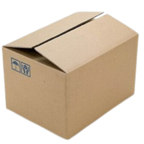 Printed Corrugated Packaging Box - Brown Paper Material Ideal for Apparel Electronics Food Gifts & Crafts
