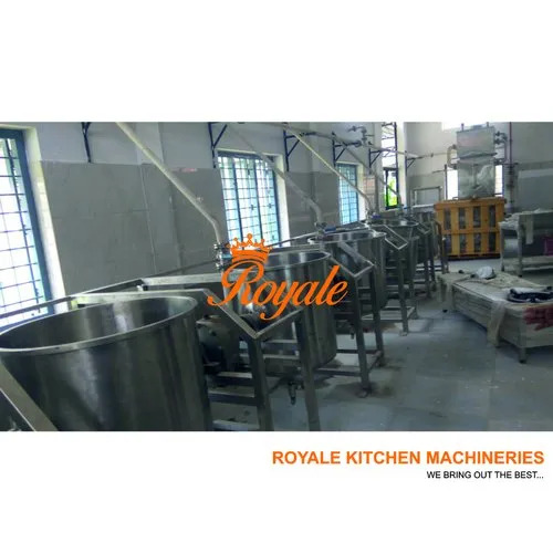 Steam Cooking Unit - Material: Stainless Steel