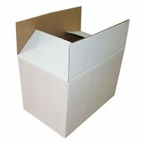 White Corrugated Packaging Box