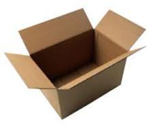 Brown Corrugated Paper Packaging Box - 28x28x10 Inches, Rectangular Shape for Apparel, Food, Gifts & Crafts, Personal Care