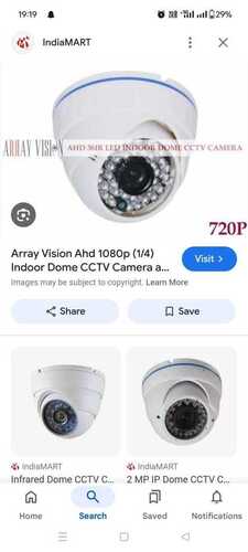 Indoor Cctv Dome Camera  - Application: Cinema Theater