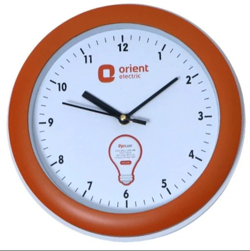 Analog Wall Clock - Acrylic Material, Blue Color, Star Shape | Child-Friendly Design, Battery Operated, Wall Mounted