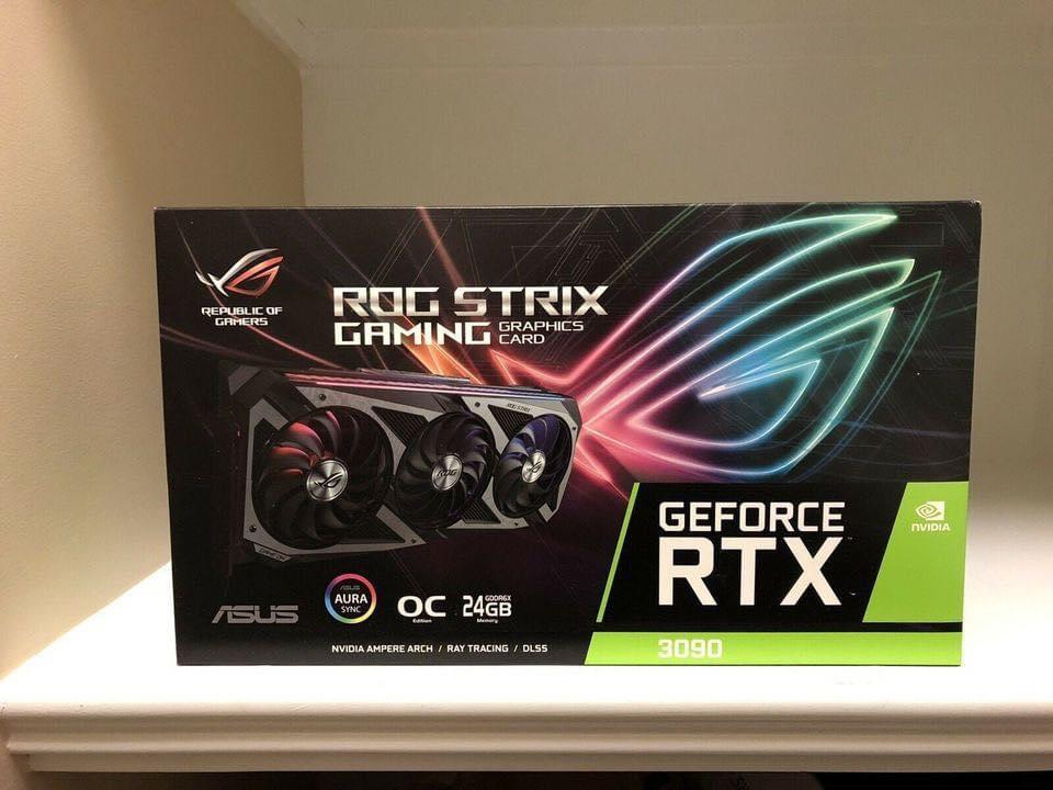 ASUS ROG Strix GeForce RTX 3090 Ti OC 12GB GDDR6X Graphics Card