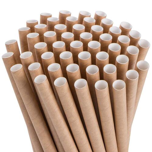 Brown Paper Straws - Feature: Flexible