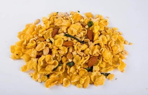 Cornflakes Mixture Namkeen - 1 Kilogram Packet Good Quality Tasty & Spicy FSSAI Certified 6 Months Shelf Life