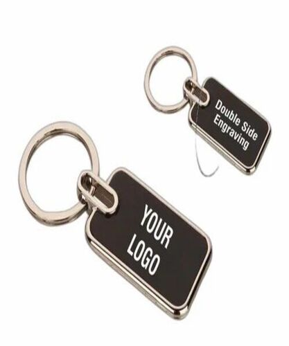 Customised Name Keychain - Metal Iron Material, Silver Color | Attractive Designs, Plain Pattern, Indian Regional Style