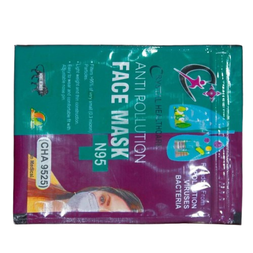 Face Mask Packaging Pouch - Plastic Material, Multi Color Design | Ideal for Face Mask Packaging with Attractive Printed Patterns