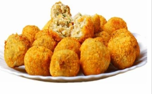 Frozen Chicken Meat Balls - 1 Kilogram Packet | Fried Frozen Food Shelf Life 12 Months FSSAI Certified Good Quality Stored at -18 Degree