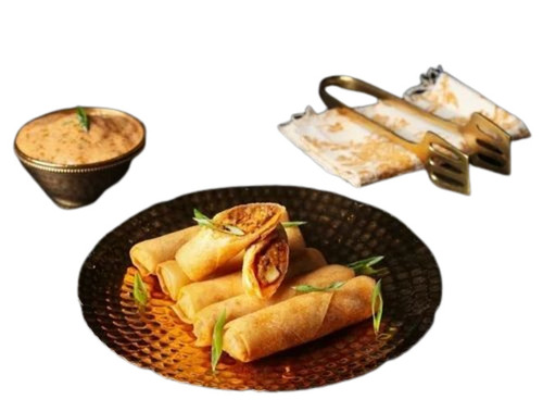 Frozen Spring Roll - Vacuum Pack, Shelf Life 6 Months, Frozen Food | Healthy, Tasty, FSSAI Certified, Stored at -18 Degree