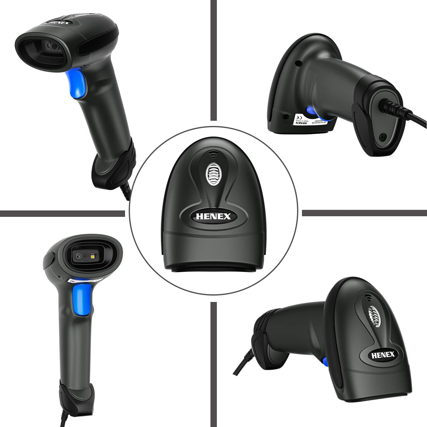 HENEX HC-3208 2D Barcode Scanner USB