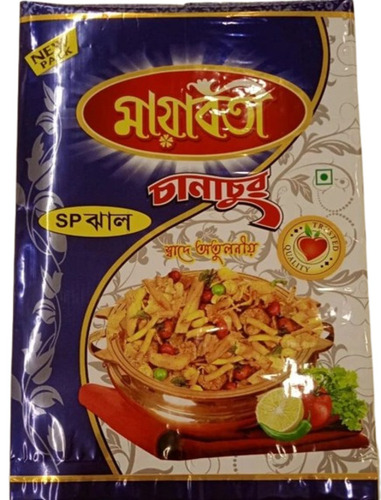 Printed Namkeen Packaging Pouch - Plastic Material, Multi Color Design | Ideal for Namkeen Packaging, Durable and Printed for Enhanced Appeal