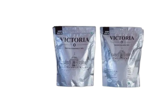 Printed Standup Zipper Pouch - Plastic Material, Stand Up Design | Ideal for Packaging with Vibrant Printed Patterns