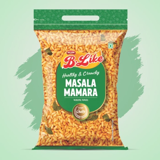B Like Masala Mamara (Puffed Rice) 400 GMS | Zip Lock Bag