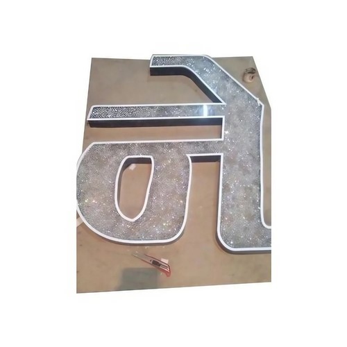 Crystal Acrylic Letter - Color: Multi