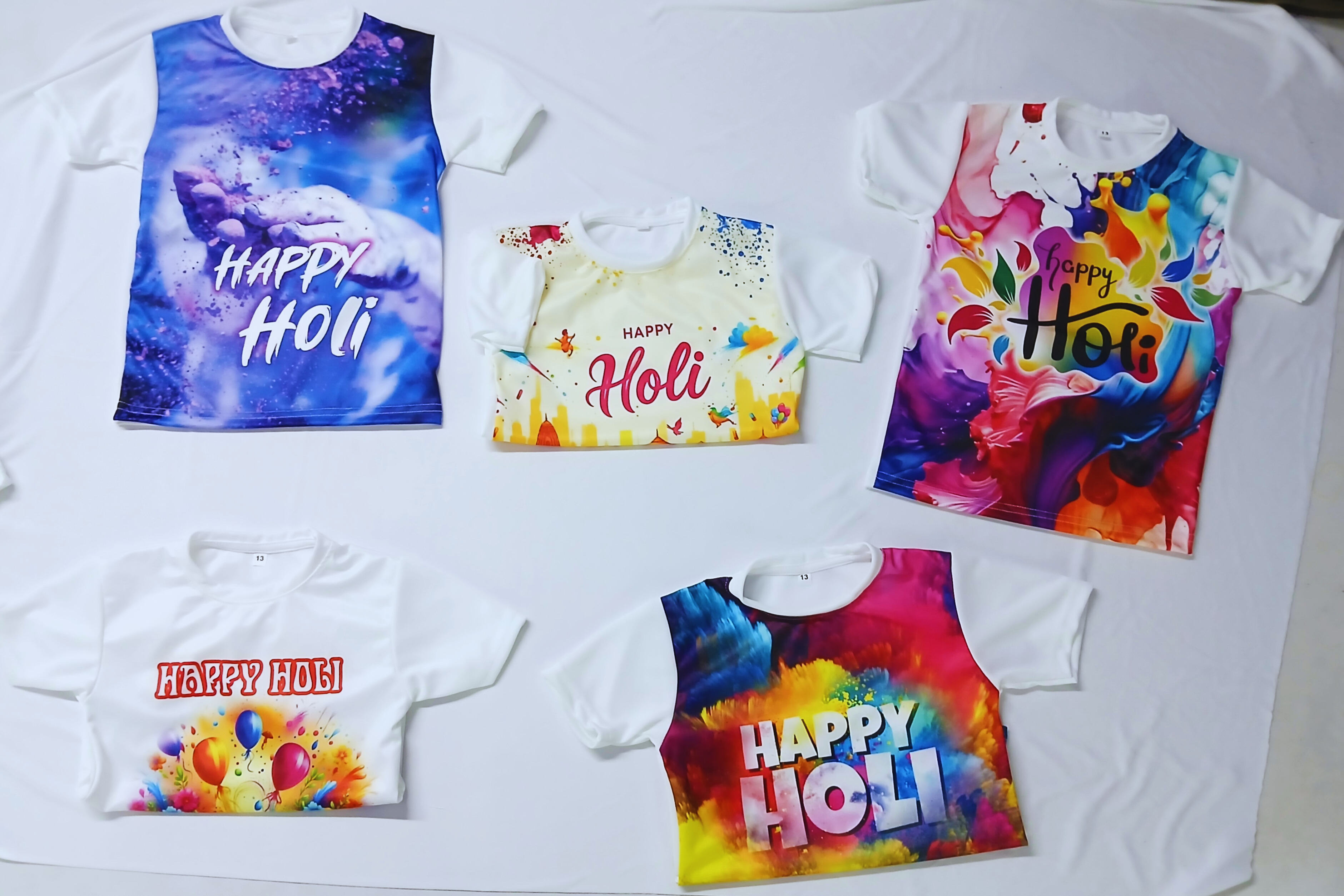 Customized Holi T-Shirt