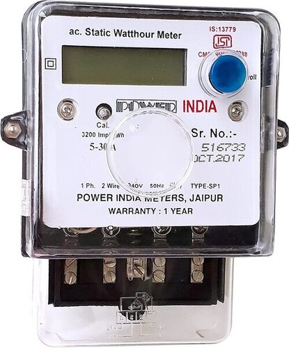 Energy Meter - Color: Silver