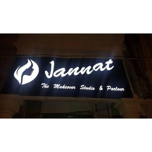 Led Outdoor Sign Board - Body Material: Acrylic