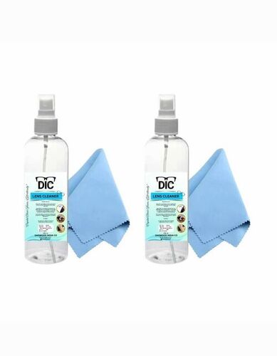Lens Cleaner - Plastic Bottle, 50ml Multi Color Liquid | Easy To Use, Lens Cleaning Application, 1 Year Shelf Life
