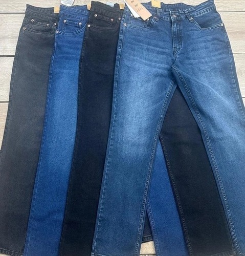 Mens L Denim Jeans Pant