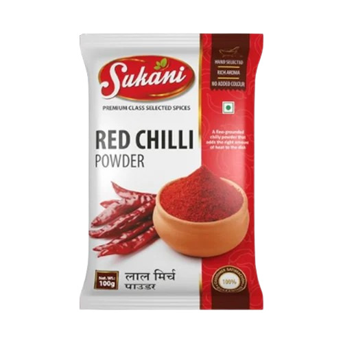 Red Chilli Powder Packaging Pouch