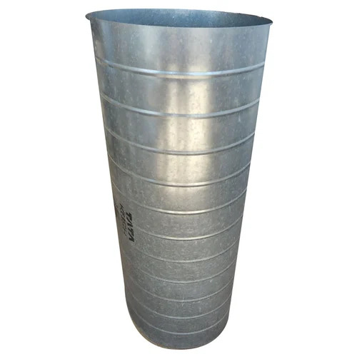 Stainless Steel Spiral Duct - Fine Finished, Very Good Quality, Silver Color, Durable Material , Customized Size for Industrial Ventilation Usage