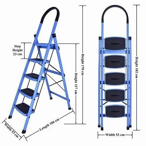 4 Step Steel Ladder