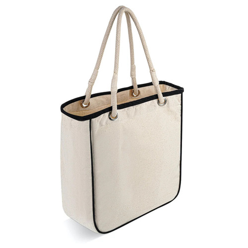 Assorted Jute Canvas Shopping Bag - Eco Friendly, Attractive Printed Design | Customizable Color and Size, Modern Appearance
