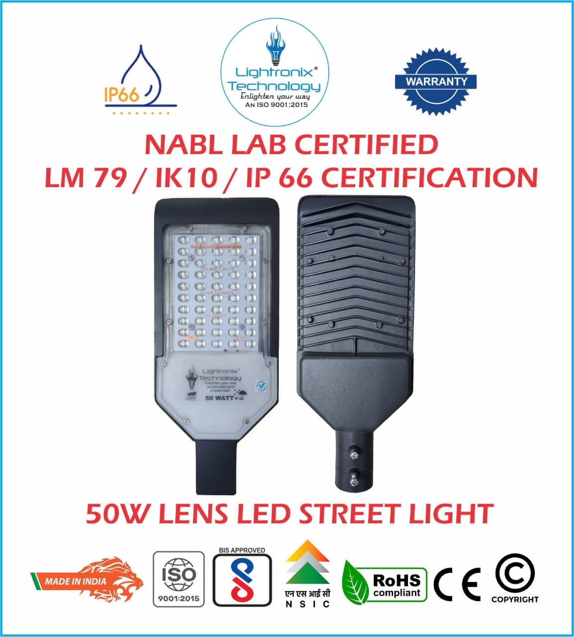Automatic Led Street Light