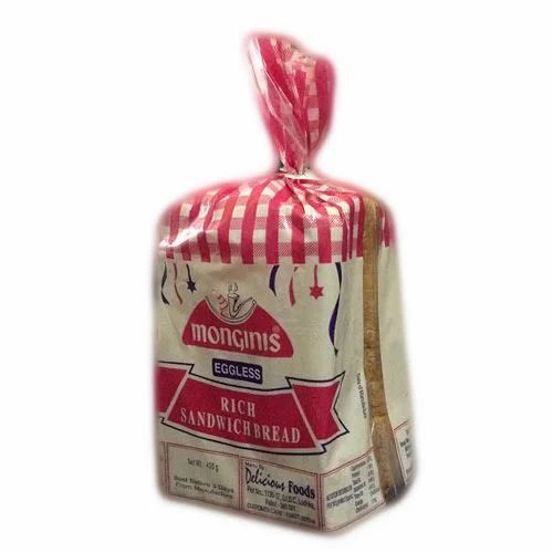 Bread Packaging Pouch - Multi Color Plastic Material | Printed Design for Enhanced Aesthetic Appeal and Versatile Use
