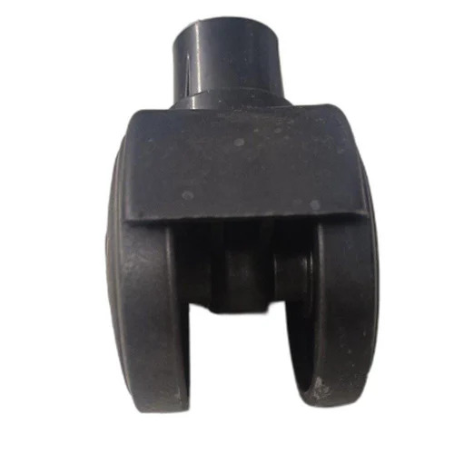 Caster Wheel - Nylon & Stainless Steel Plate Caster 2x1.5 Inch Top Plate Blue Color Swivel Movement Without Brake