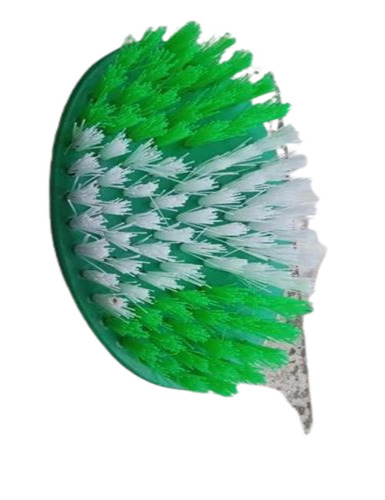 Clothes Washing Brush - Plastic Material, Green Color | Easy to Clean, Perfect Finish for Modern Clothing Care