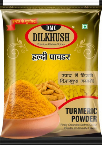 Dilkhush Turmeric Haldi Powder - 500g | 99% Purity, FSSAI Certified, Bright Yellow Color, 12 Months Shelf Life, Ideal for Cooking