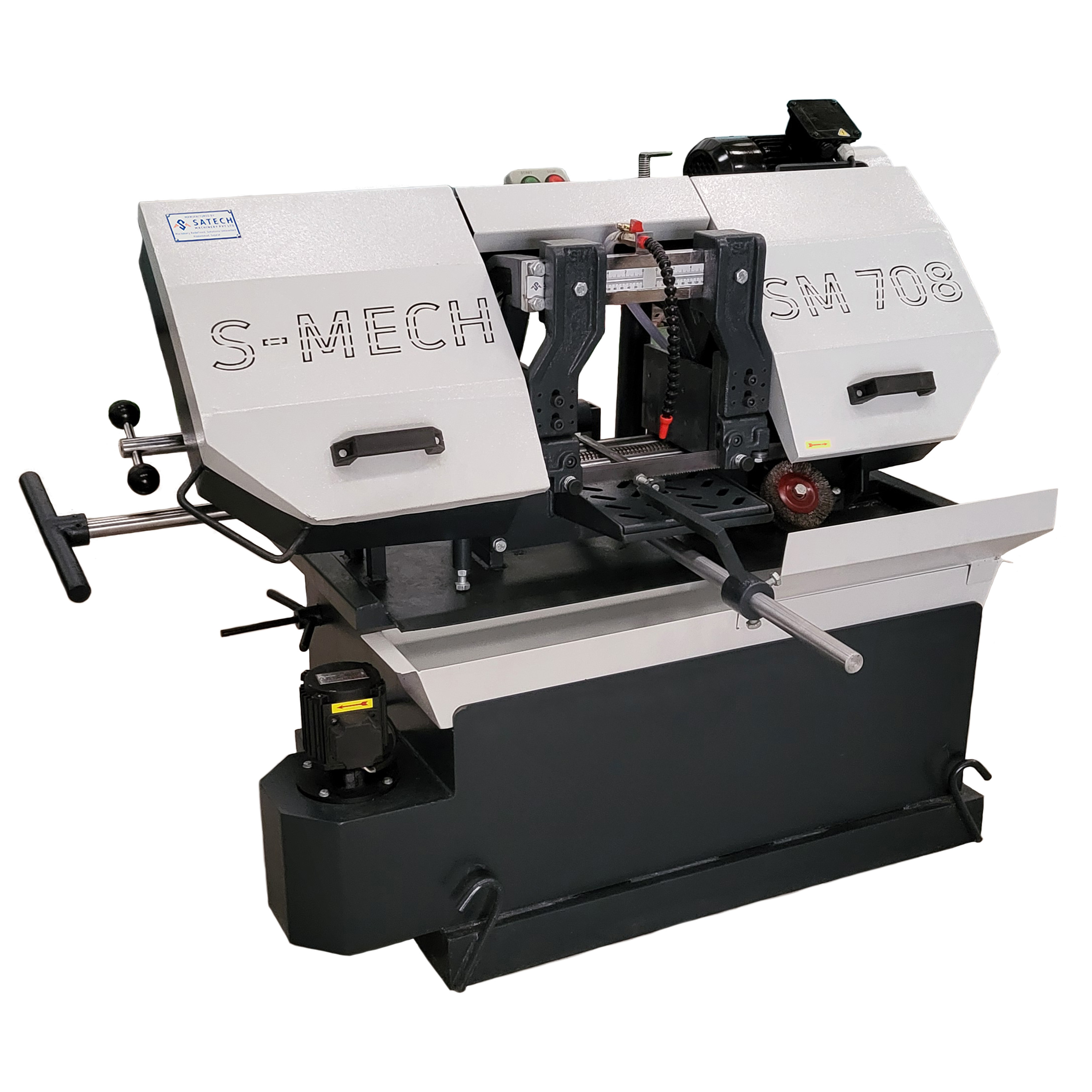 Horizontal Metal Cutting Bandsaw Machine Sm 708 - Feature: High Efficiency