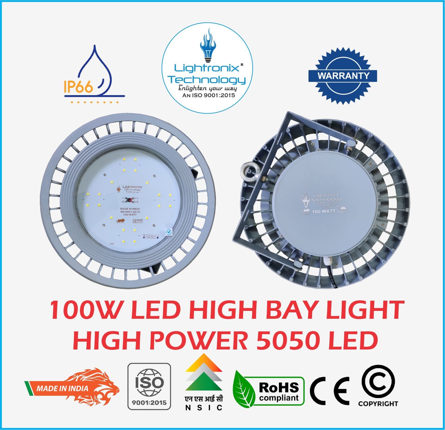 Lt-100-150whbl Led Highbay Light