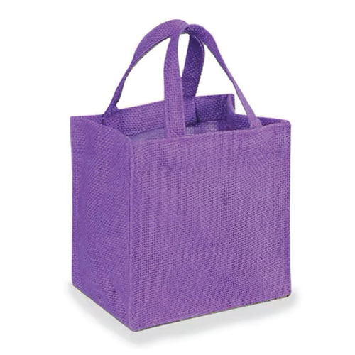 Plain Jute Bag - Eco-Friendly Pink Color All Sizes | Good Quality Attractive Plain & Printed Patterns Customizable Design
