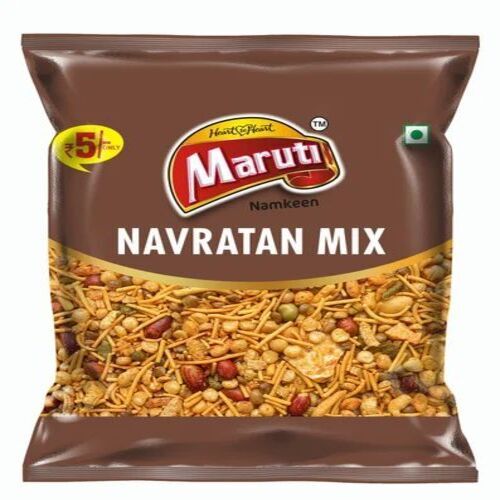 Navratan Mixture Namkeen - 25 Grams, Salty Soft Mix Snack | Food Grade, Easy to Digest, 4 Months Shelf Life, Tasty Flavors