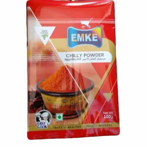 Red Chilli Powder Packaging Pouch