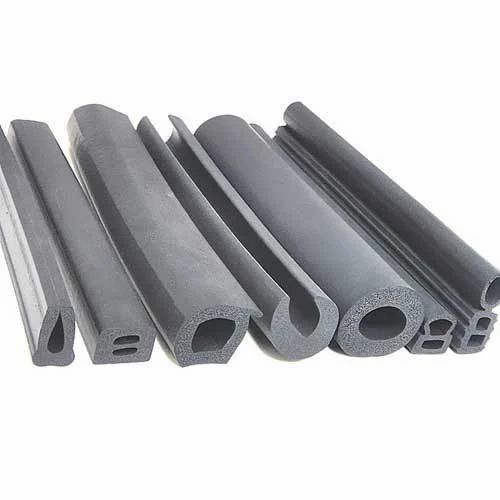 Sponge Gasket - Rubber, Customized Size, Black Color | Soft Hardness, Flat Gasket Shape, Industrial Usage, Durable Medium for Gas