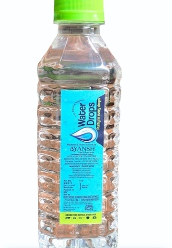 Water Bottle - Plastic, Standard Size, Transparent | Lightweight, Easy to Carry, 100% BPA Free, Eco-Friendly, Narrow Flip Top Lid