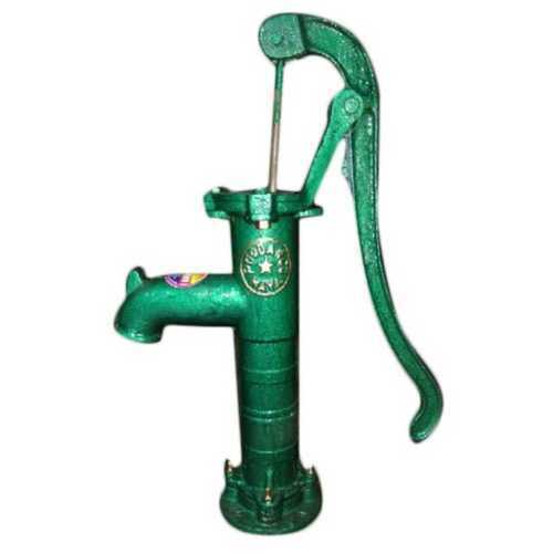 Cast Iron Hand Pump - Color: Green