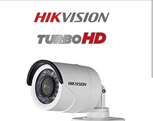 Hikvision Camera - Electric Bullet Camera | CE Certified, Vandal Proof, Wi-Fi, Remote Control, Analog CCD Sensor, Ideal for Airports, Malls, Offices, Banks, White Color, Range 10-15m