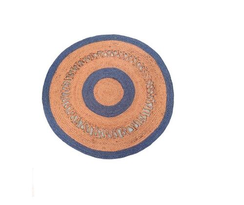 Jute Round Carpets - Dimension (L*W*H): 2.8 X2.28