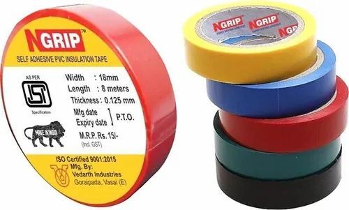 Pvc Insulation Electrical Tape - Color: Green