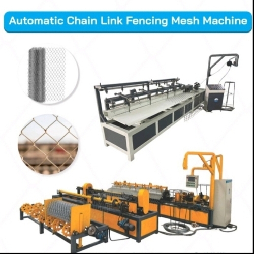 Automation Chain Link Fencing Mesh Machine - Power: 8 Hp /5.5Kw